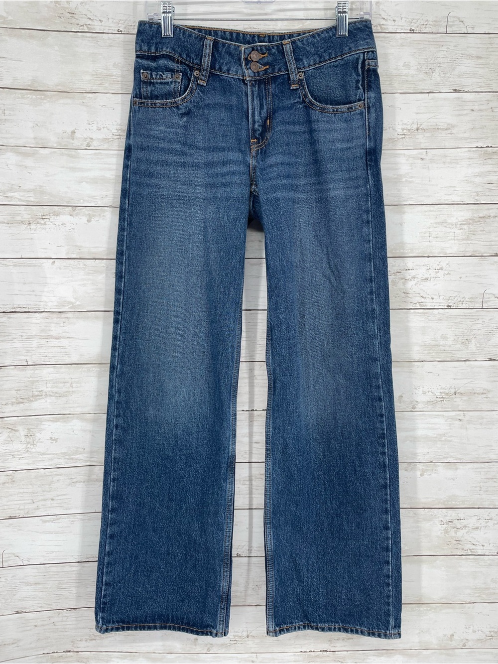 Levi’s Superlow Wide Leg Jeans Size 25 Medium Wash